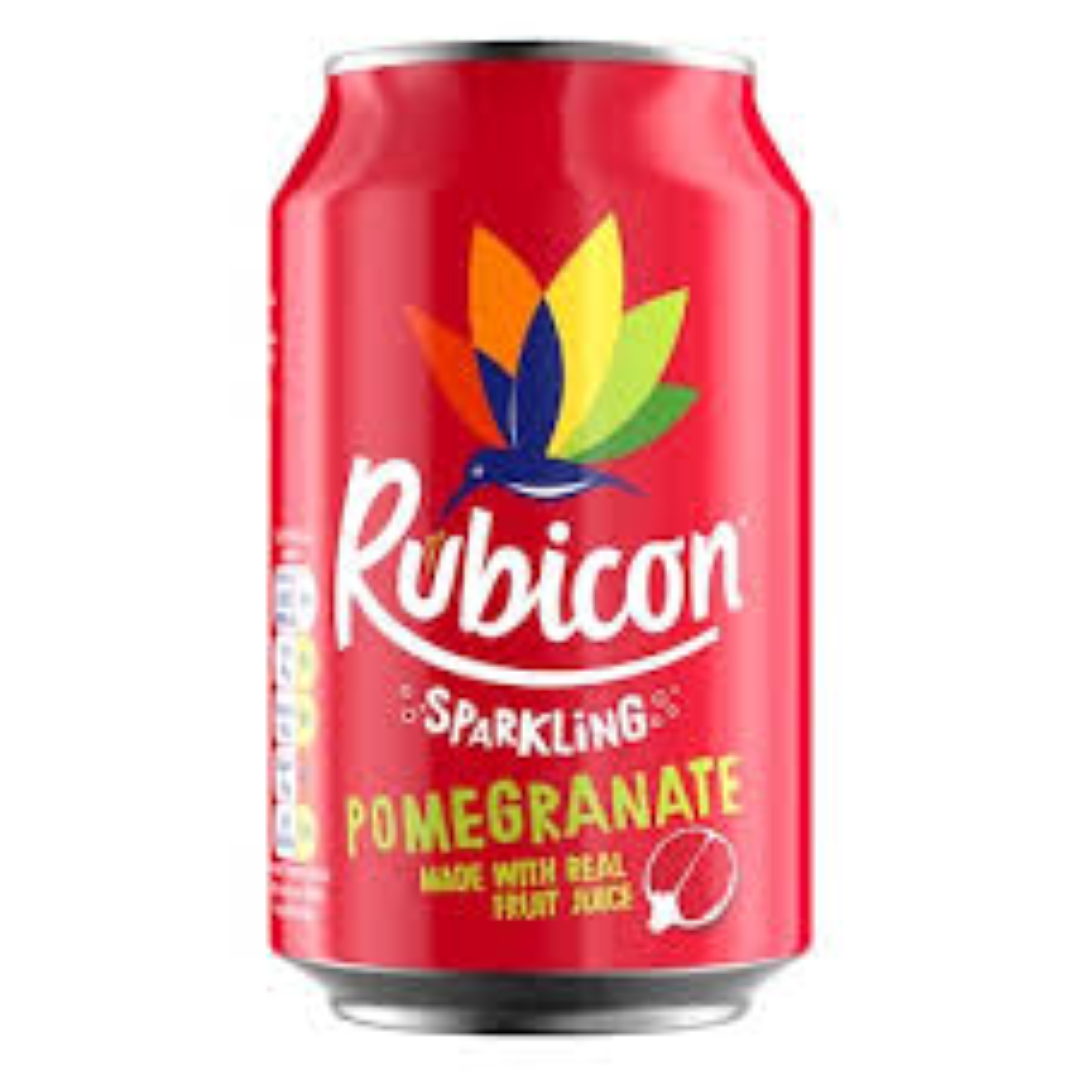RUBICON SPARKLING POMEGRANATE JUICE 330ML